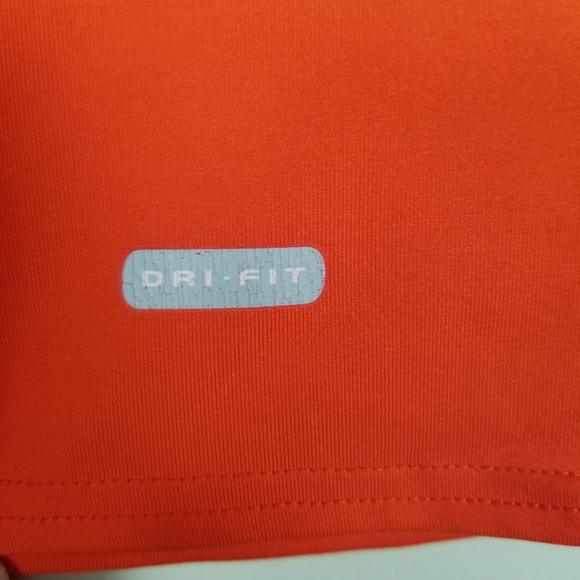 Nike Dri Fit Mock Neck Long Sleeve Shirt Top Small - Picture 3 of 4